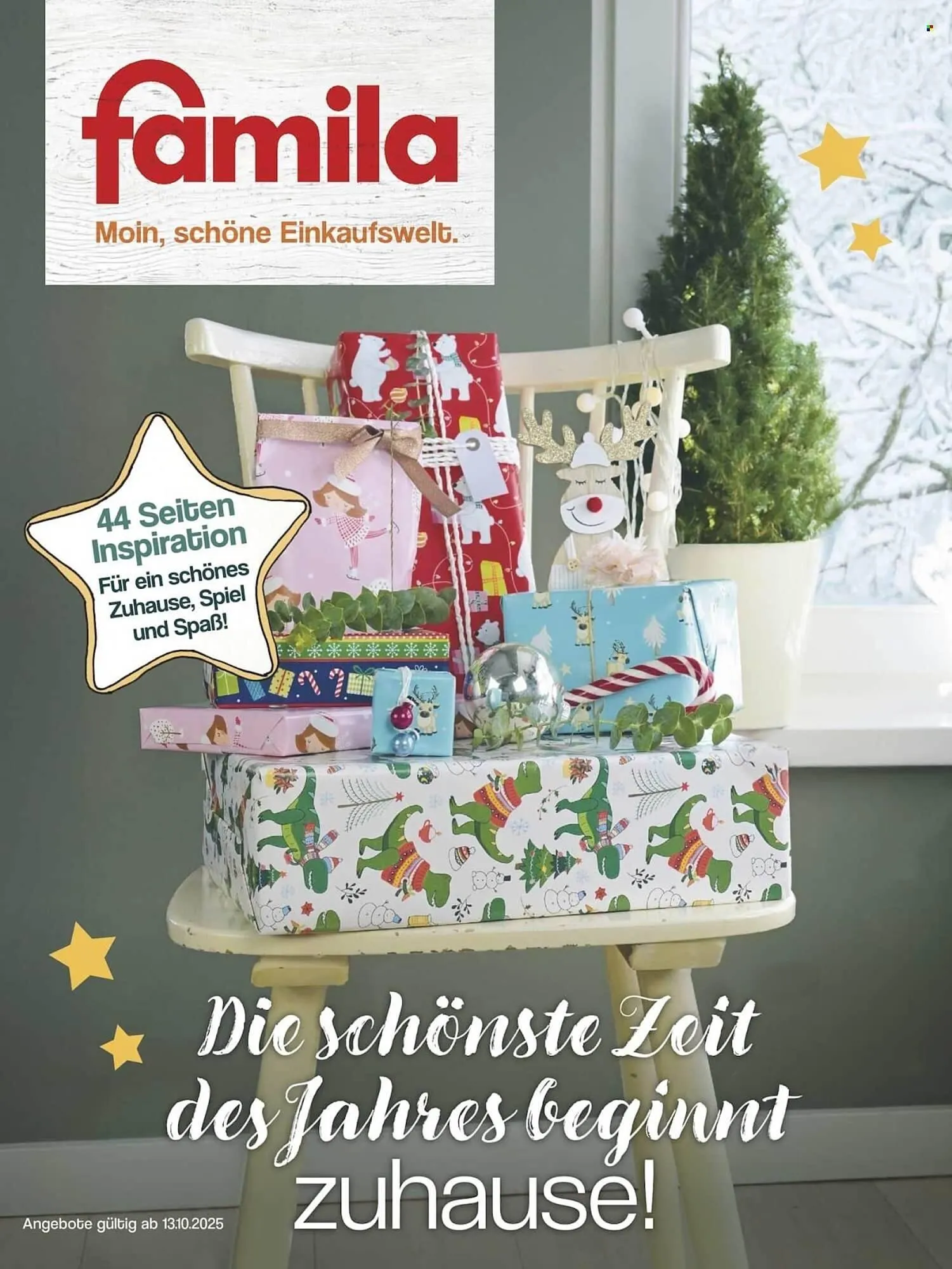 Famila Nord Ost Prospekt von 13. Oktober bis 31. Dezember 2025 - Prospekt seite 1