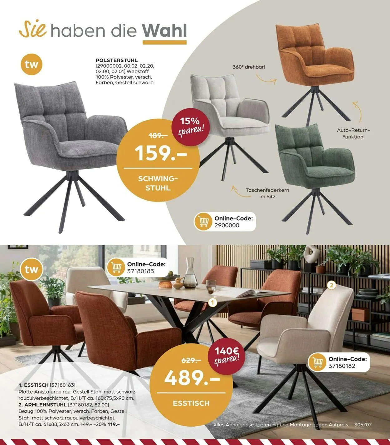 Möbel Buss Aktueller Prospekt von 25. Juni bis 9. Juli 2025 - Prospekt seite 7