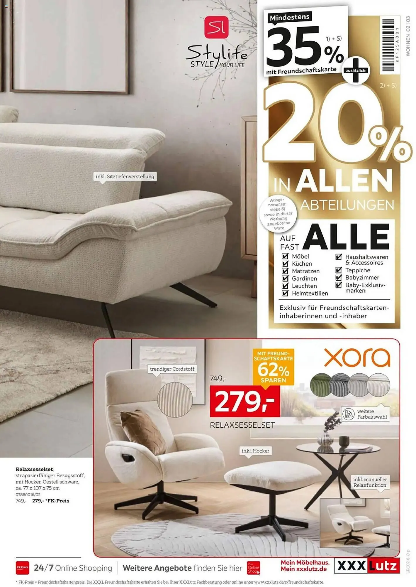 XXXLutz Prospekt von 25. Januar bis 8. Februar 2026 - Prospekt seite 3