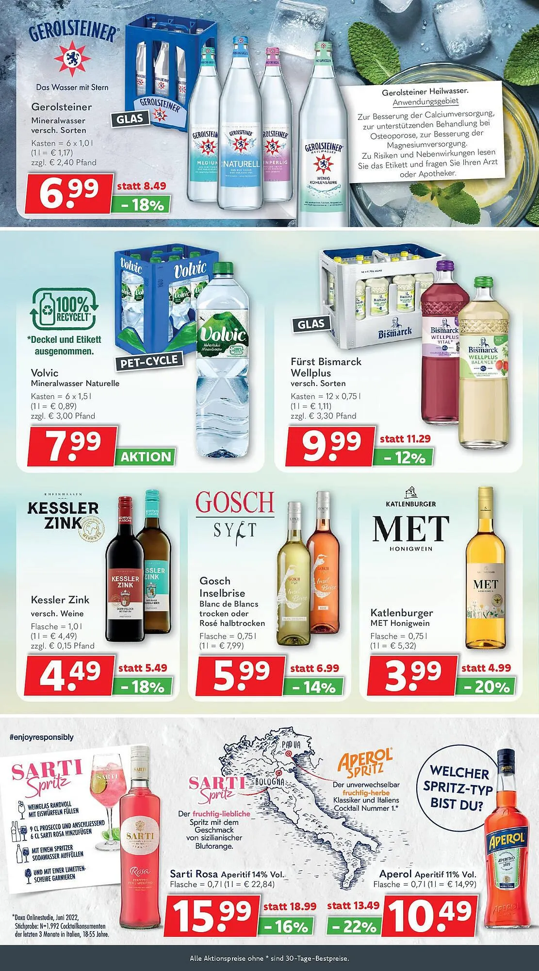 Getränkeland Prospekt von 6. Juli bis 19. Juli 2025 - Prospekt seite 8