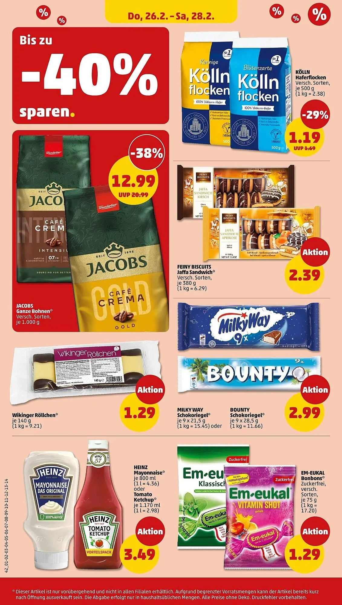 PENNY Prospekt von 23. Februar bis 1. März 2026 - Prospekt seite 40