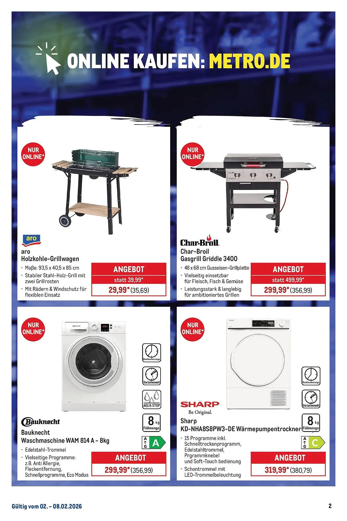 METRO Prospekt von 1. Februar bis 7. Februar 2026 - Prospekt seite 2