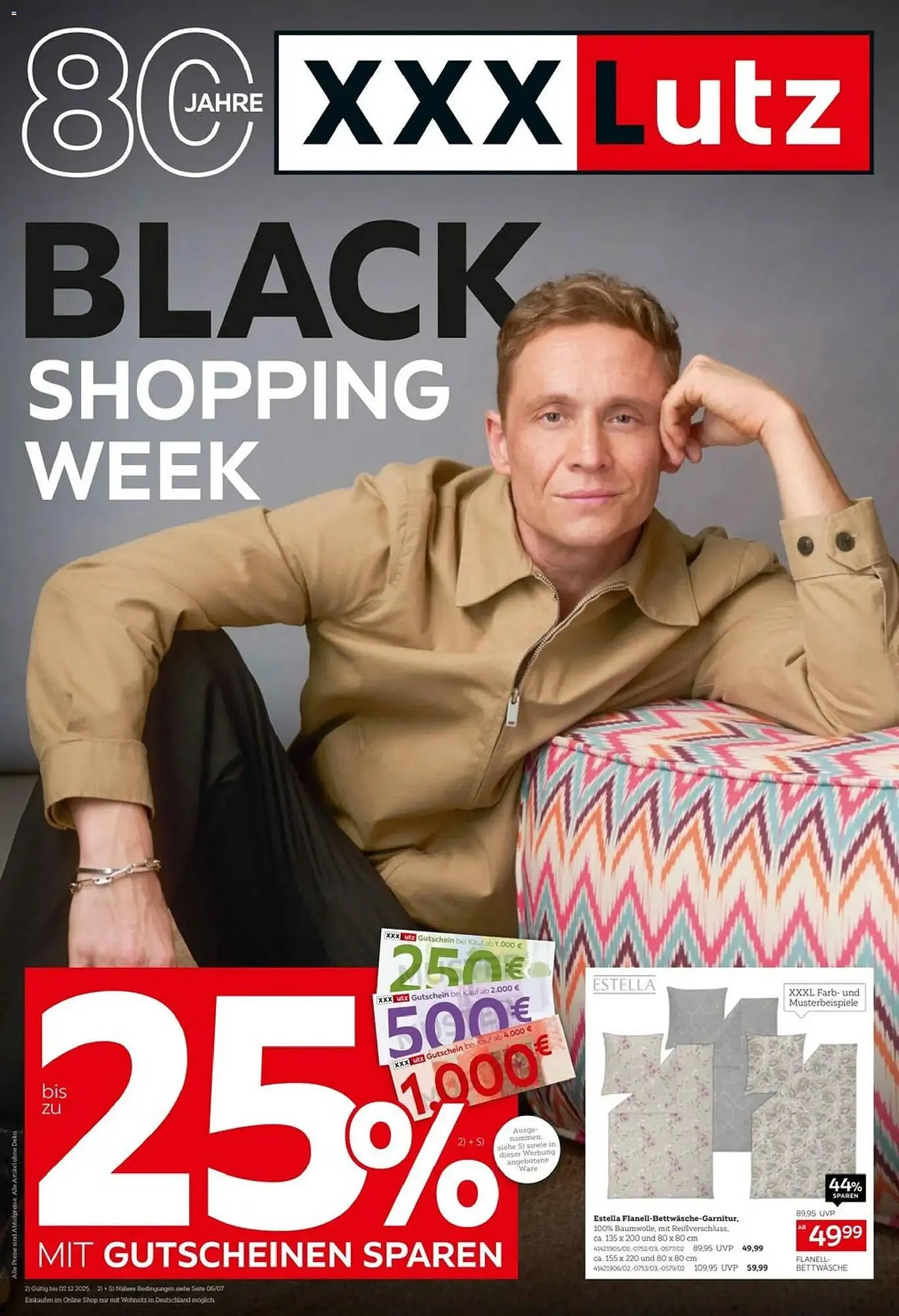 XXXLutz Prospekt von 23. November bis 7. Dezember 2025 - Prospekt seite 1