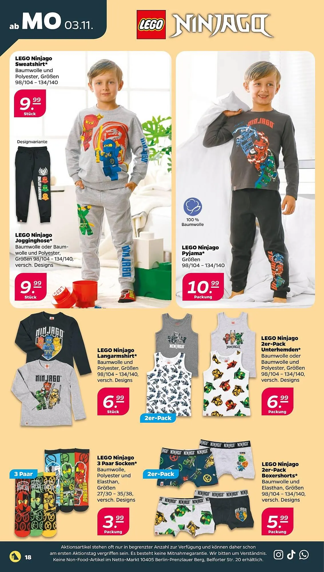 NETTO Prospekt von 3. November bis 8. November 2025 - Prospekt seite 20