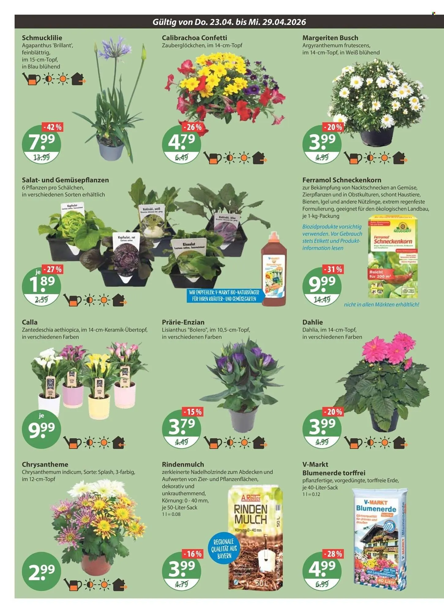V Markt Prospekt von 23. April bis 29. April 2026 - Prospekt seite 22