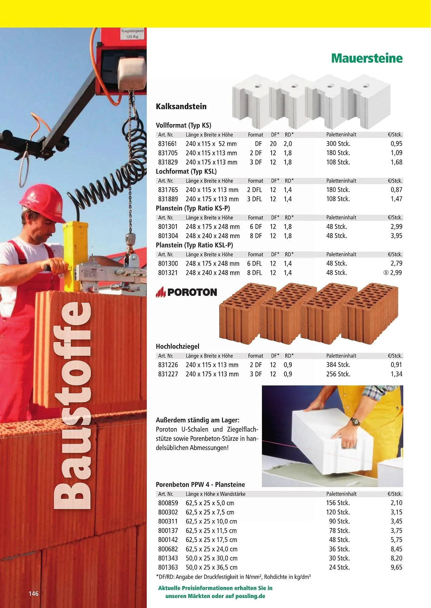 Holz Possling Prospekt von 1. April bis 31. Juli 2026 - Prospekt seite 146