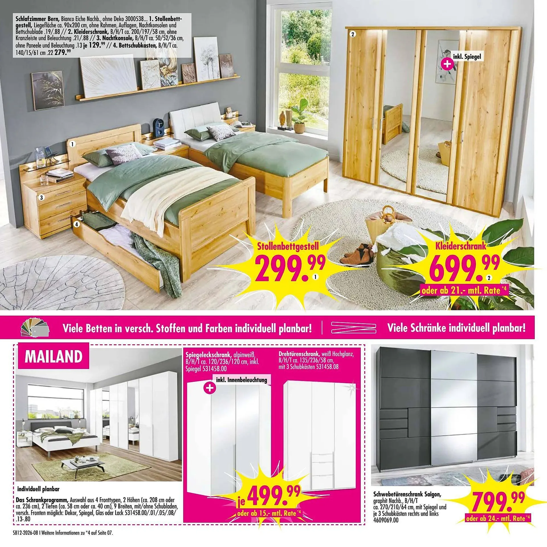 Möbel Boss Prospekt von 14. März bis 21. März 2026 - Prospekt seite 8