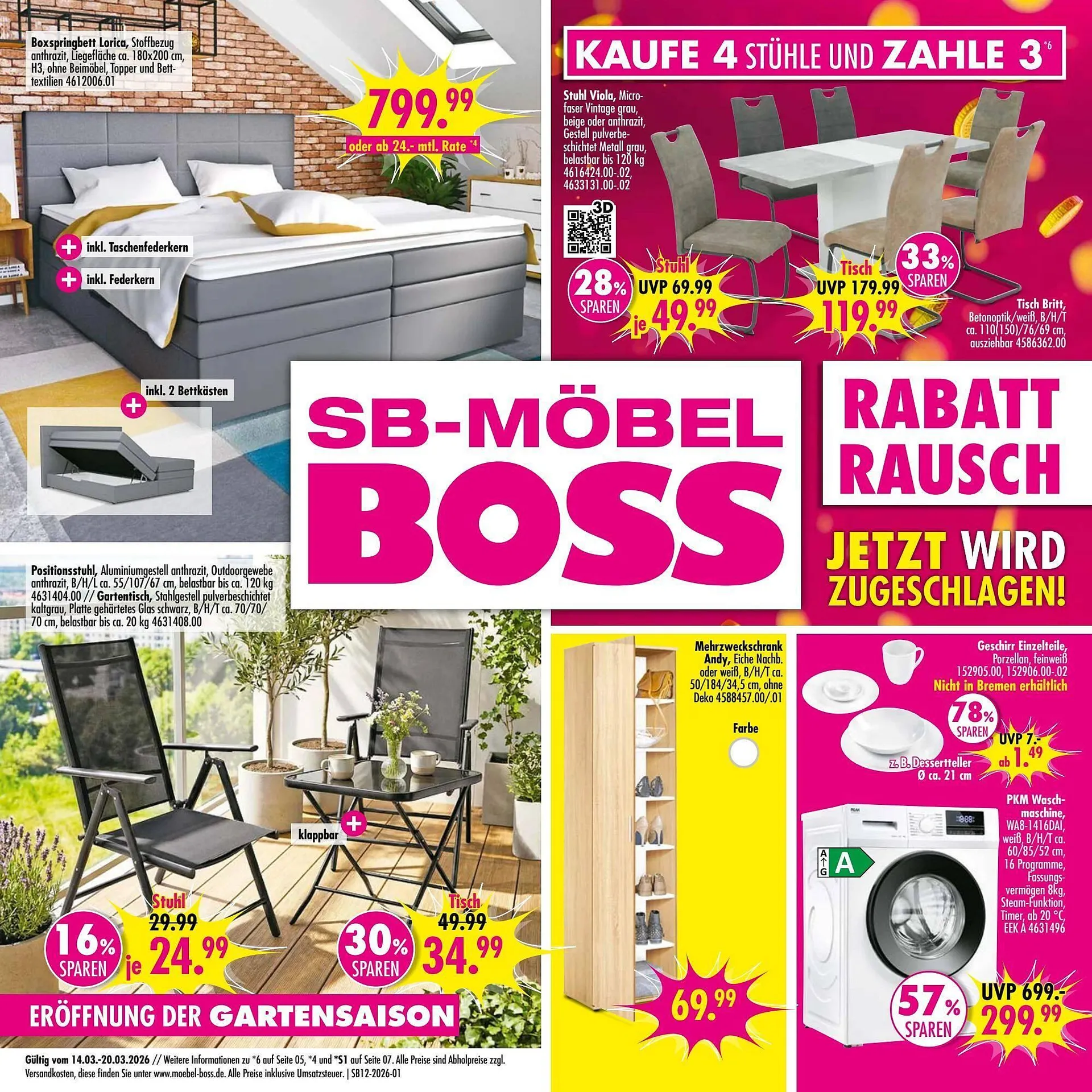 Möbel Boss Prospekt - 1