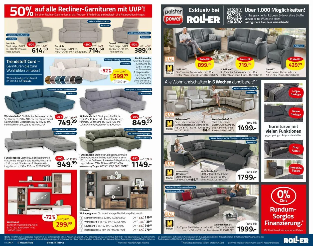 Roller Aktueller Prospekt von 20. April bis 26. April 2025 - Prospekt seite 4