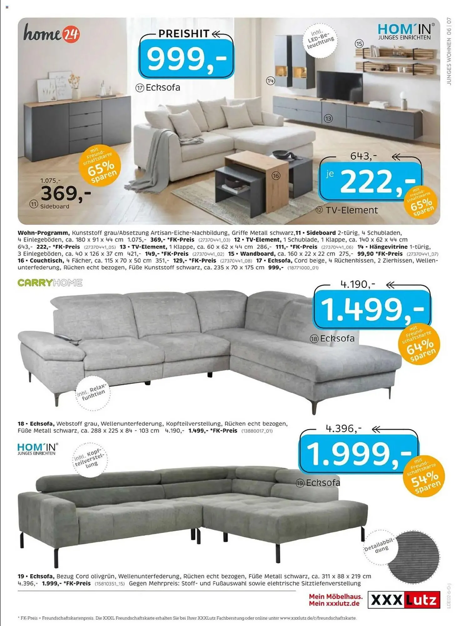 XXXLutz Prospekt von 25. Januar bis 8. Februar 2026 - Prospekt seite 7