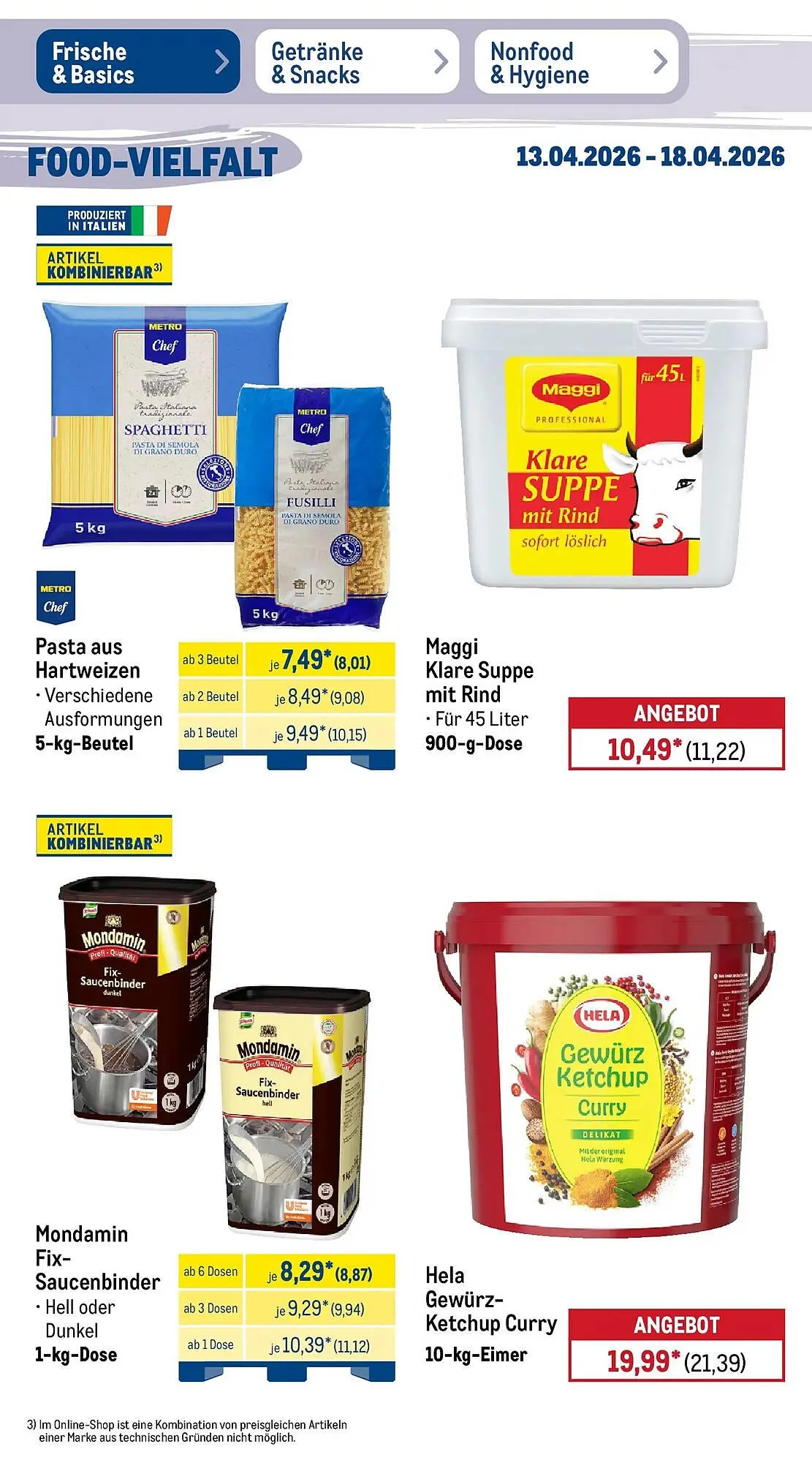 METRO Prospekt von 12. April bis 18. April 2026 - Prospekt seite 18