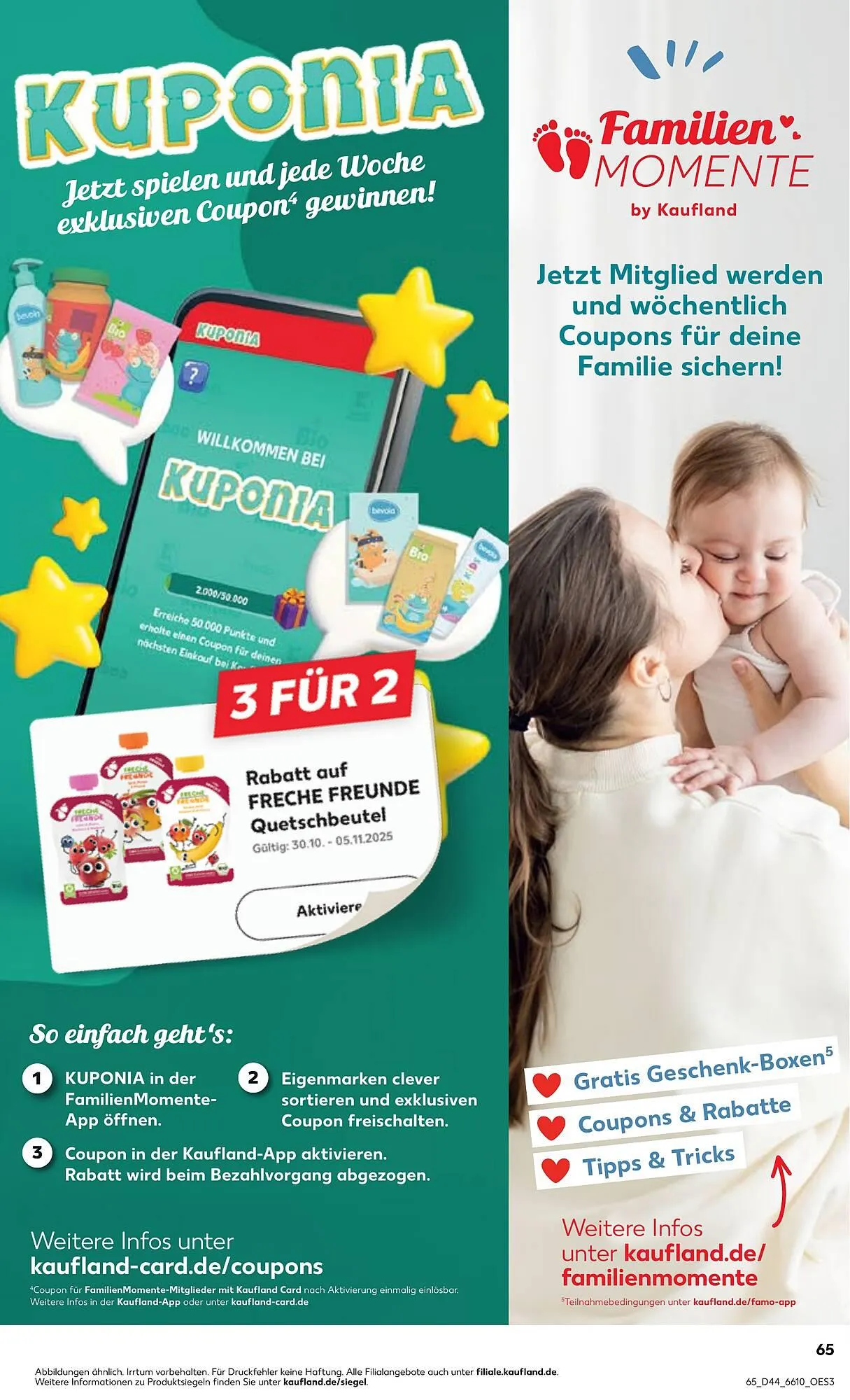 Kaufland Prospekt von 30. Oktober bis 5. November 2025 - Prospekt seite 65