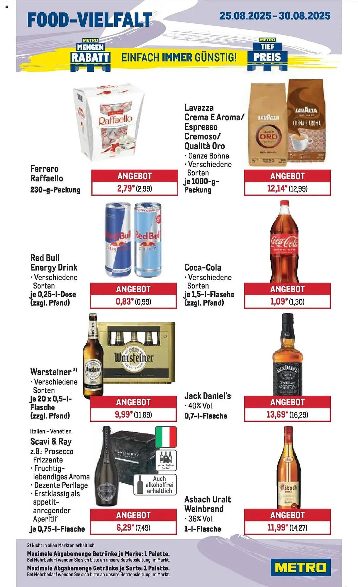 METRO Prospekt von 25. August bis 30. August 2025 - Prospekt seite 8