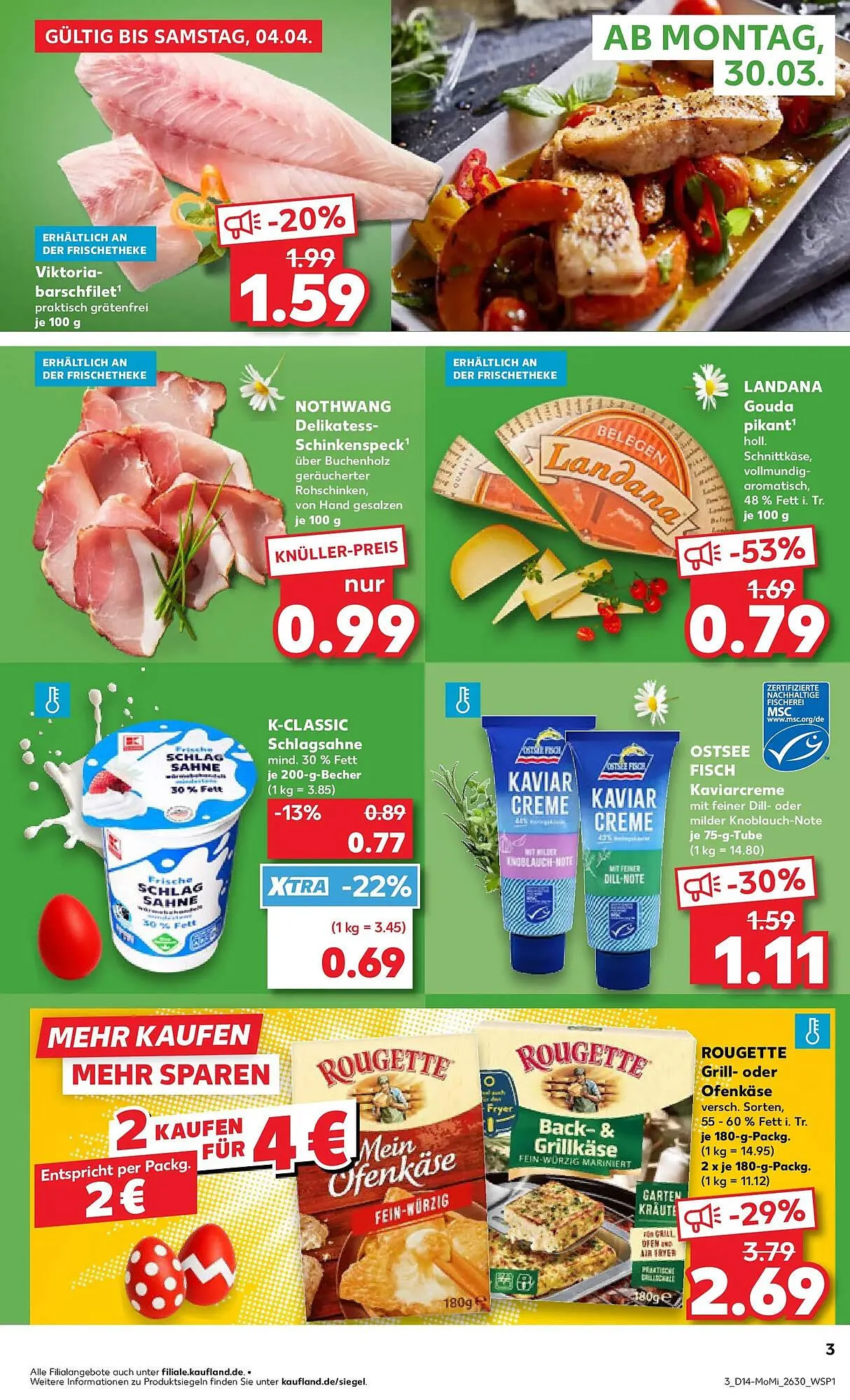 Kaufland Prospekt von 29. März bis 1. April 2026 - Prospekt seite 3