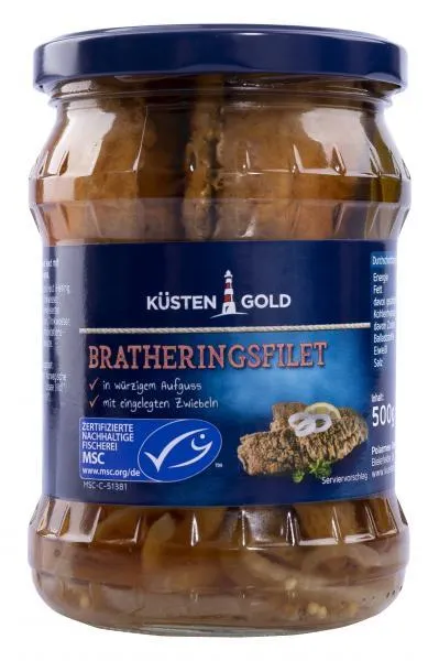 Küstengold Bratheringsfilet 250 g