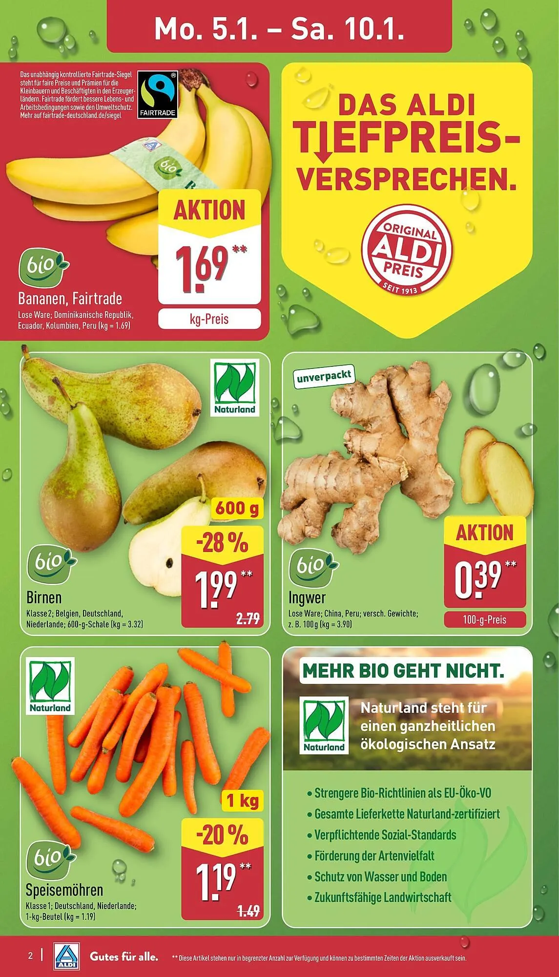 Aldi Nord Prospekt von 5. Januar bis 10. Januar 2026 - Prospekt seite 2