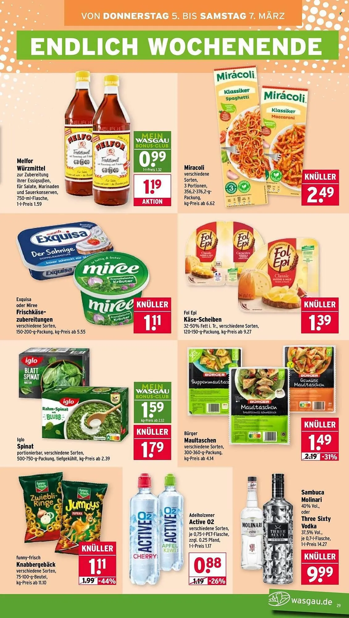 Wasgau Prospekt von 2. März bis 7. März 2026 - Prospekt seite 29