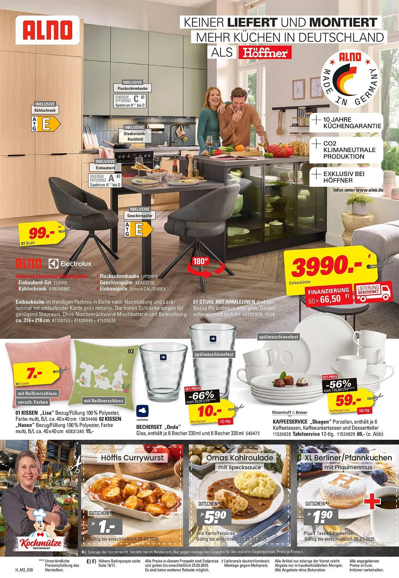 Höffner Prospekt von 11. März bis 25. März 2025 - Prospekt seite 20