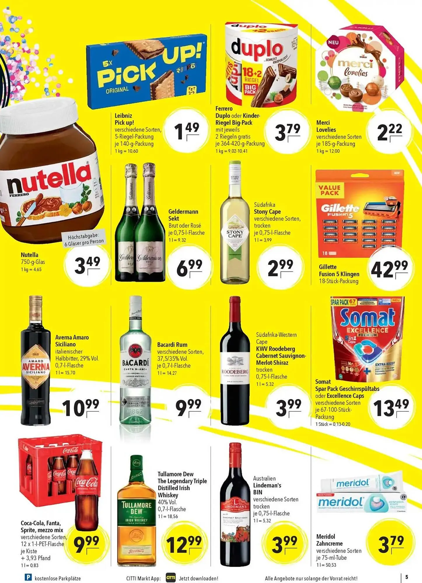 CITTI Markt Prospekt von 26. März bis 1. April 2025 - Prospekt seite 5