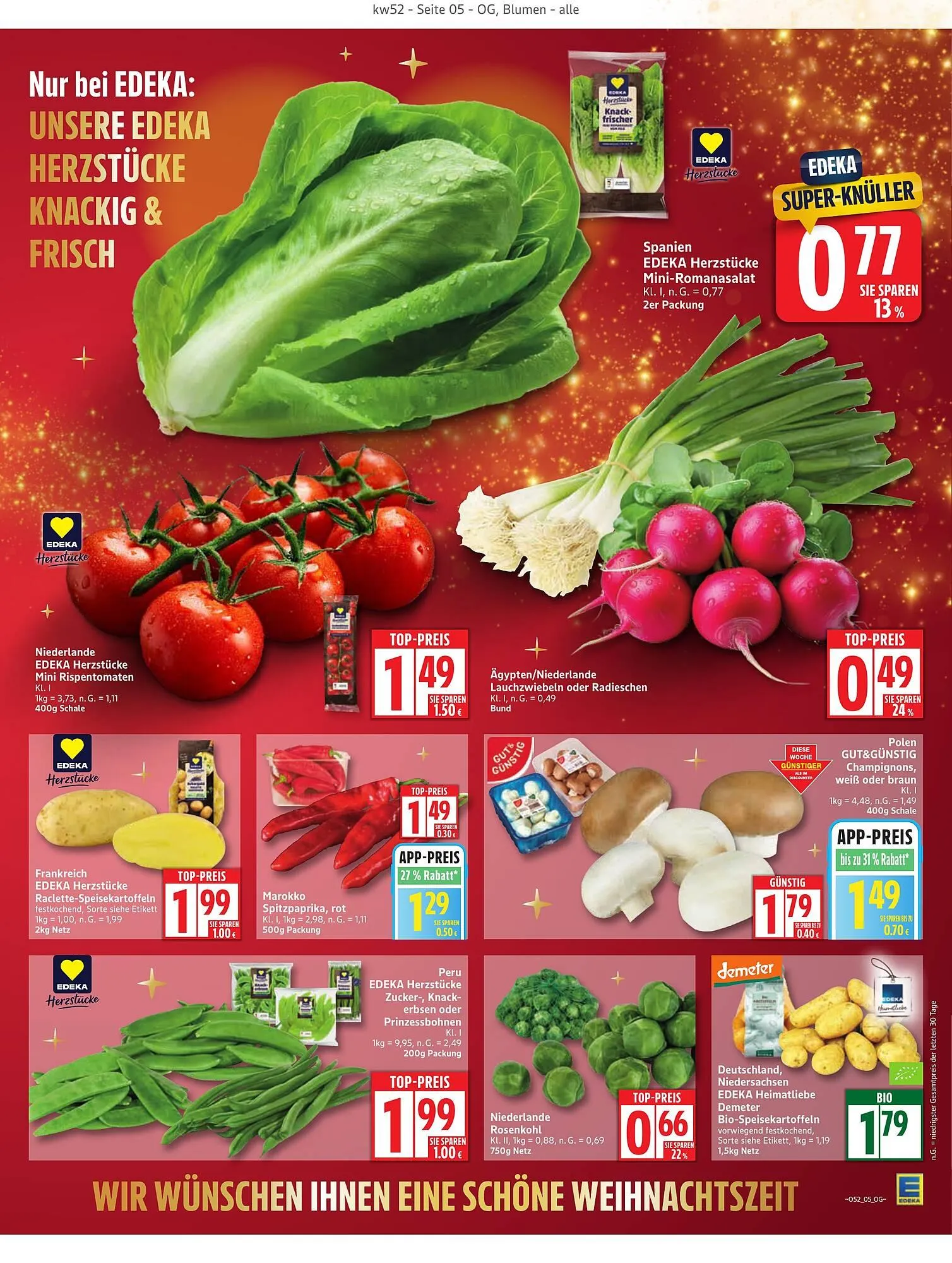 Edeka Prospekt von 22. Dezember bis 27. Dezember 2025 - Prospekt seite 5