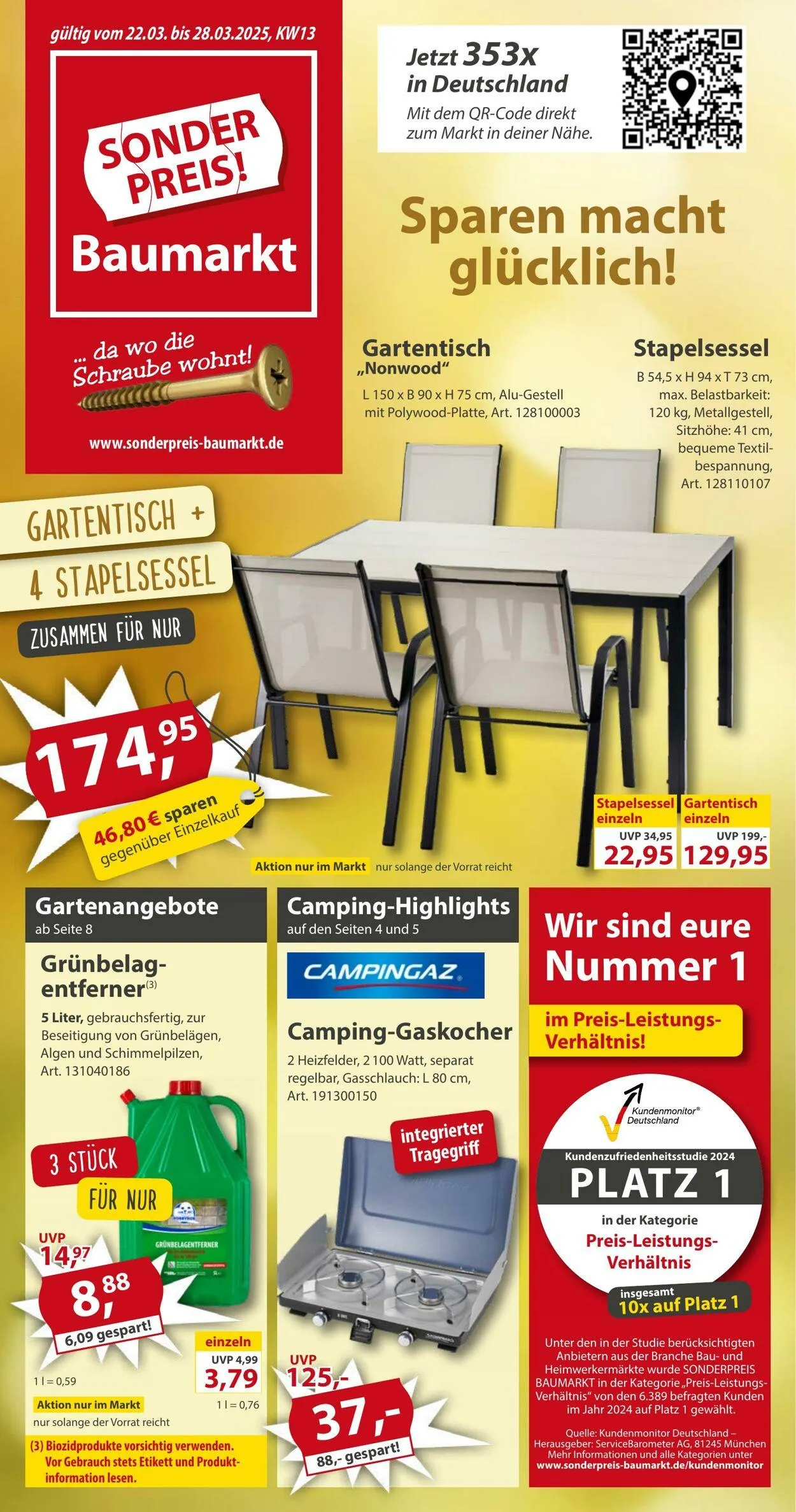 Sonderpreis Baumarkt Aktueller Prospekt - 1