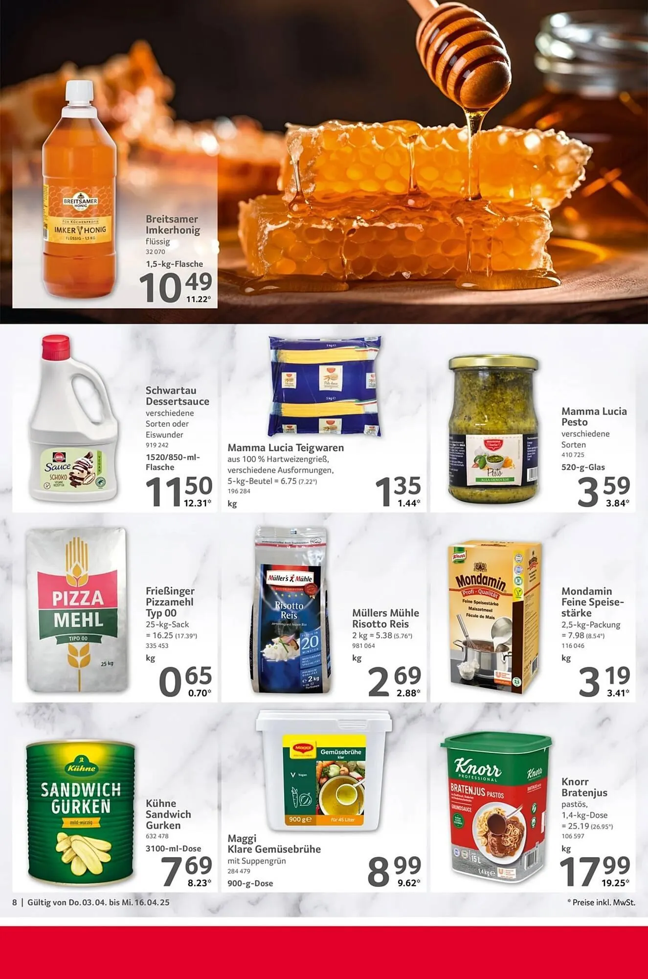 Selgros Prospekt von 3. April bis 16. April 2025 - Prospekt seite 8