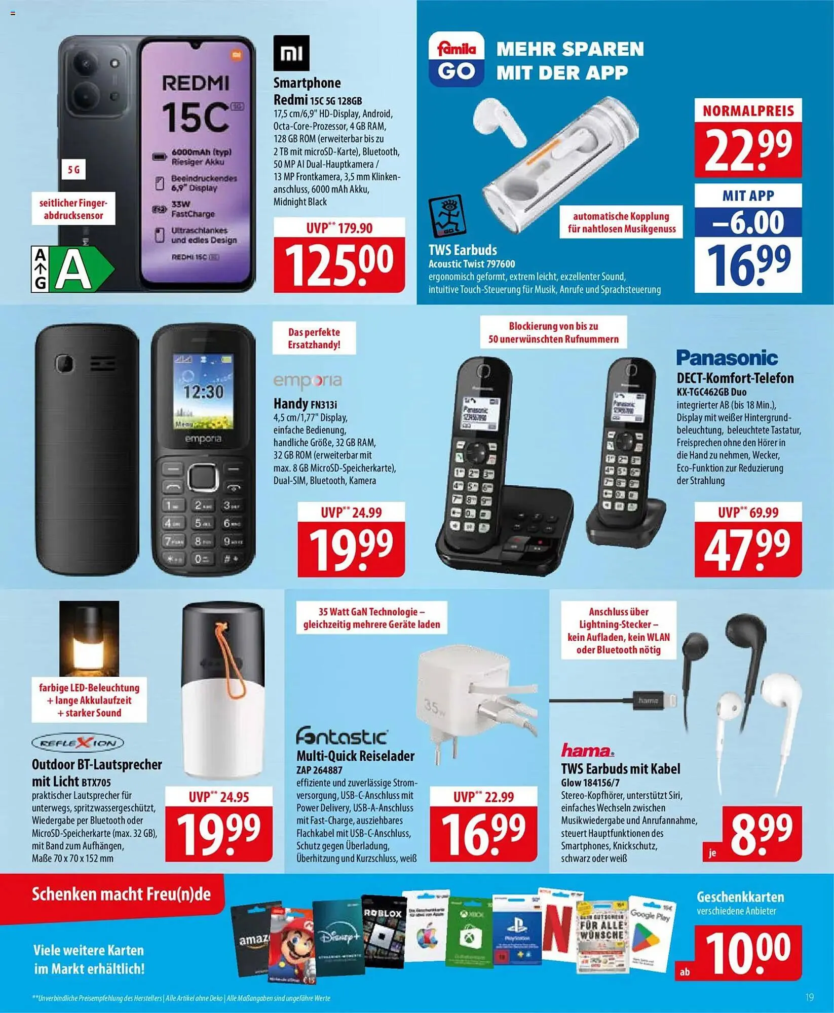 Famila Nord Ost Prospekt von 27. April bis 2. Mai 2026 - Prospekt seite 19