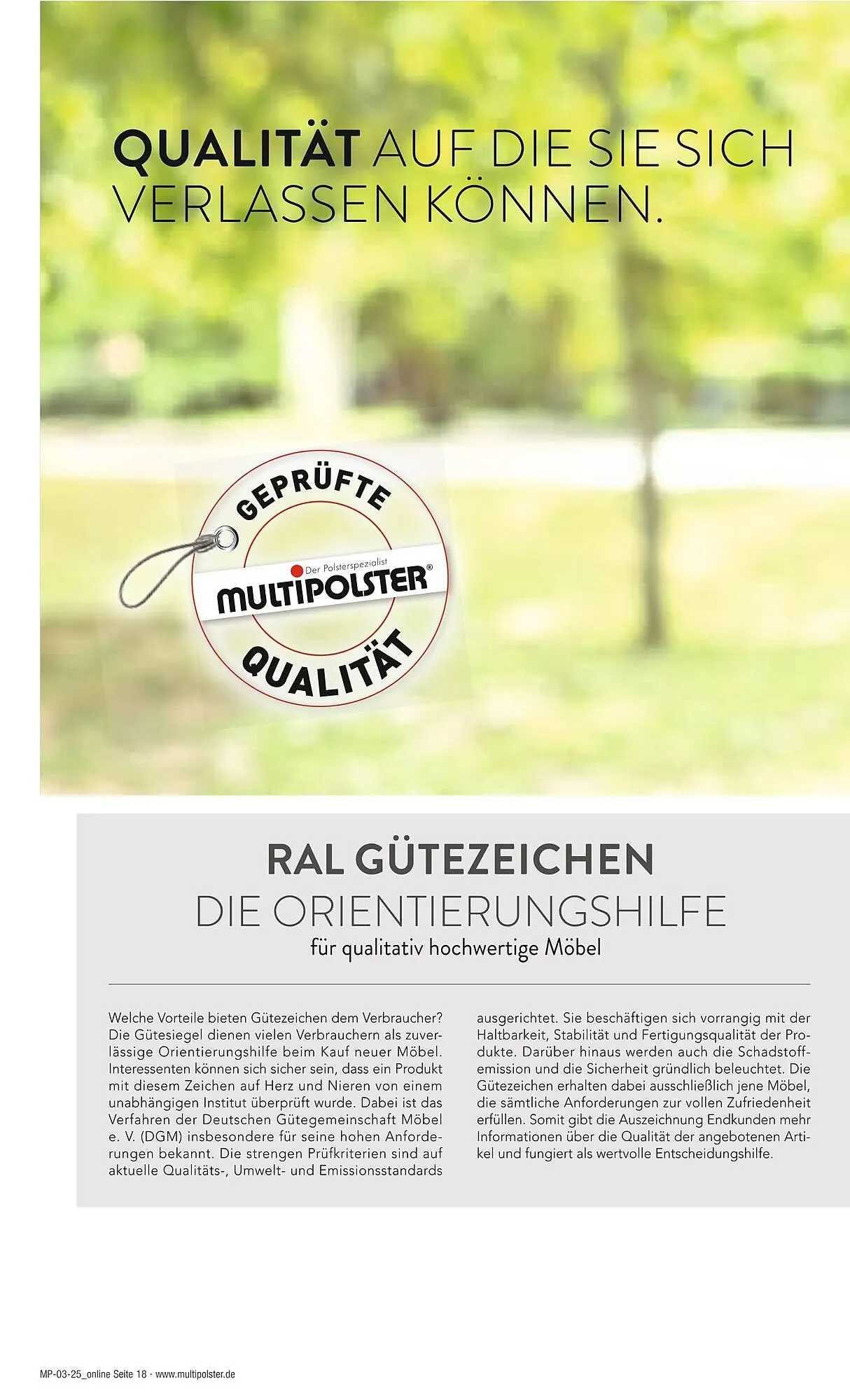 Multipolster Prospekt von 15. Januar bis 31. Januar 2025 - Prospekt seite 18