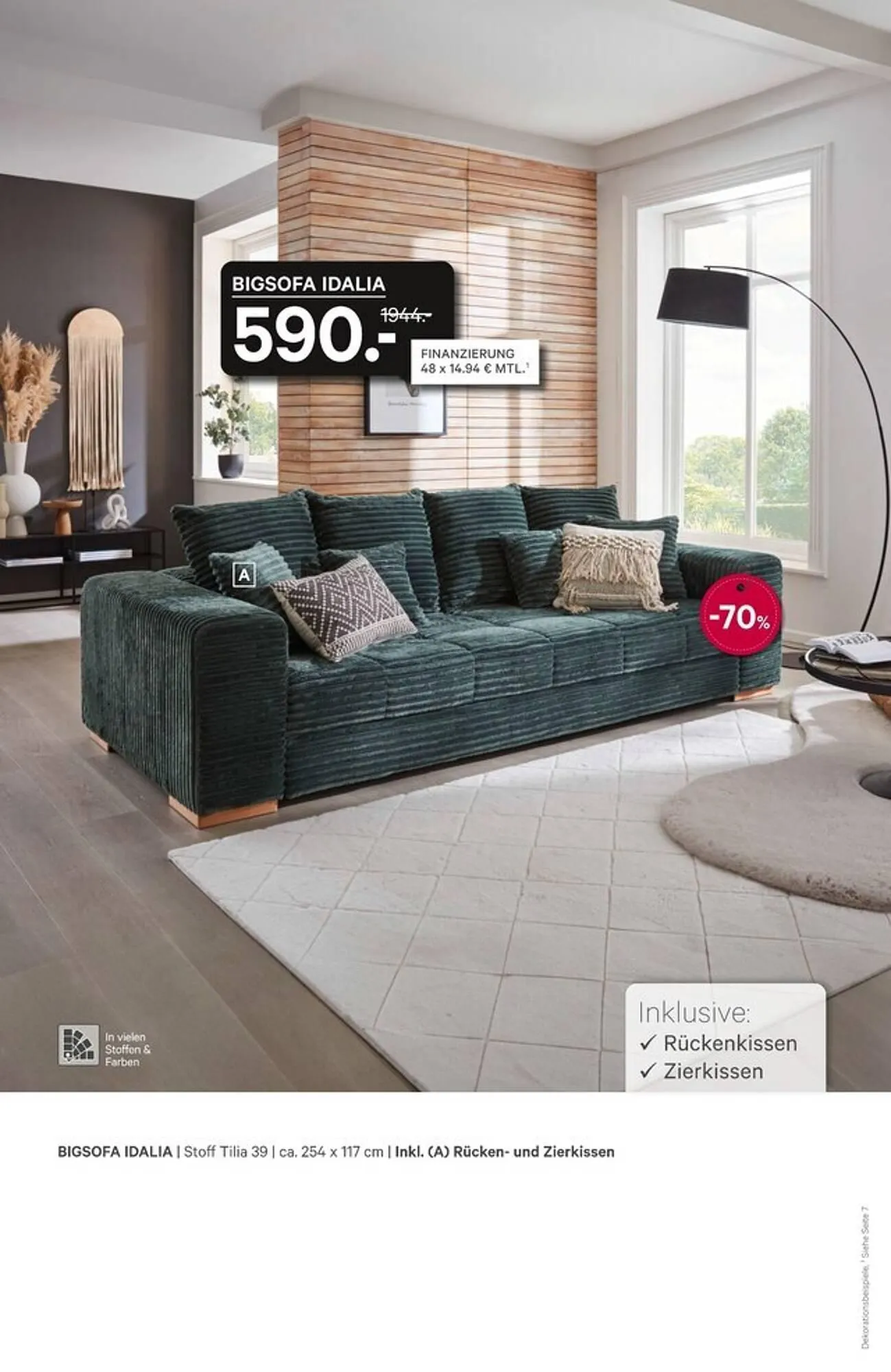 Kabs Polsterwelt Prospekt von 11. April bis 1. Mai 2025 - Prospekt seite 6