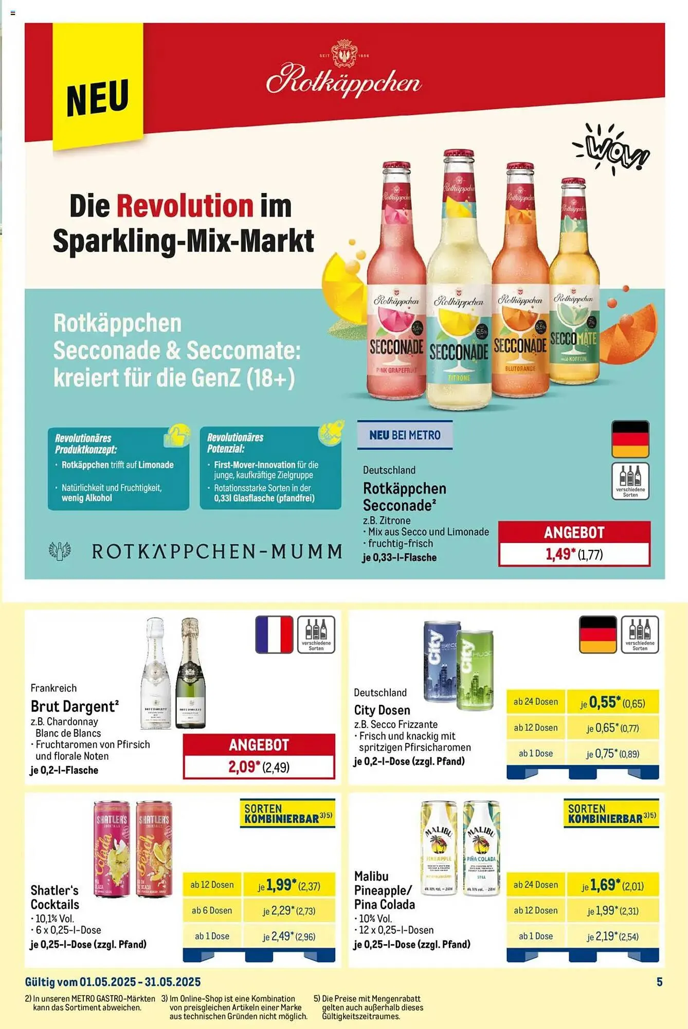 METRO Prospekt von 1. Mai bis 31. Mai 2025 - Prospekt seite 5