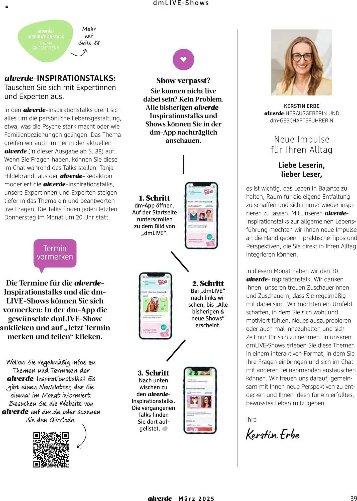 dm drogerie Prospekt von 1. März bis 31. März 2025 - Prospekt seite 39