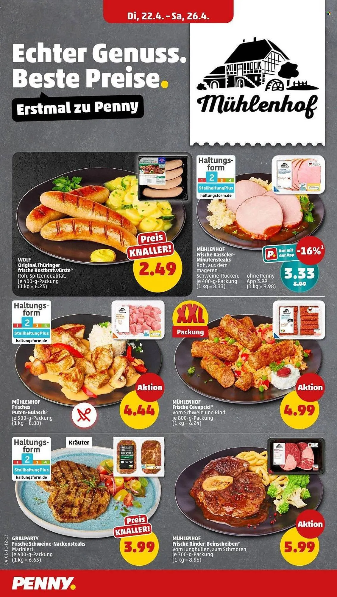 PENNY Prospekt von 22. April bis 26. April 2025 - Prospekt seite 4