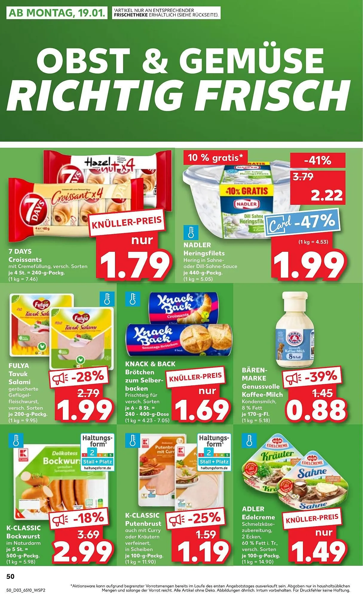 Kaufland Prospekt von 15. Januar bis 21. Januar 2026 - Prospekt seite 50