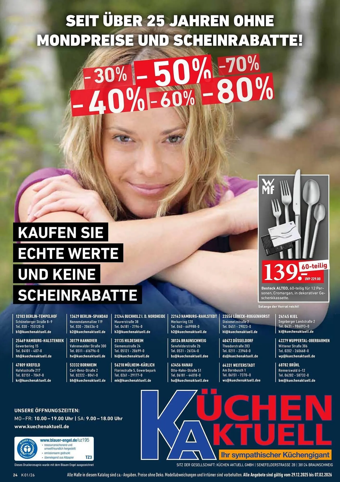 Küchen Aktuell Prospekt von 13. Januar bis 31. Dezember 2026 - Prospekt seite 24