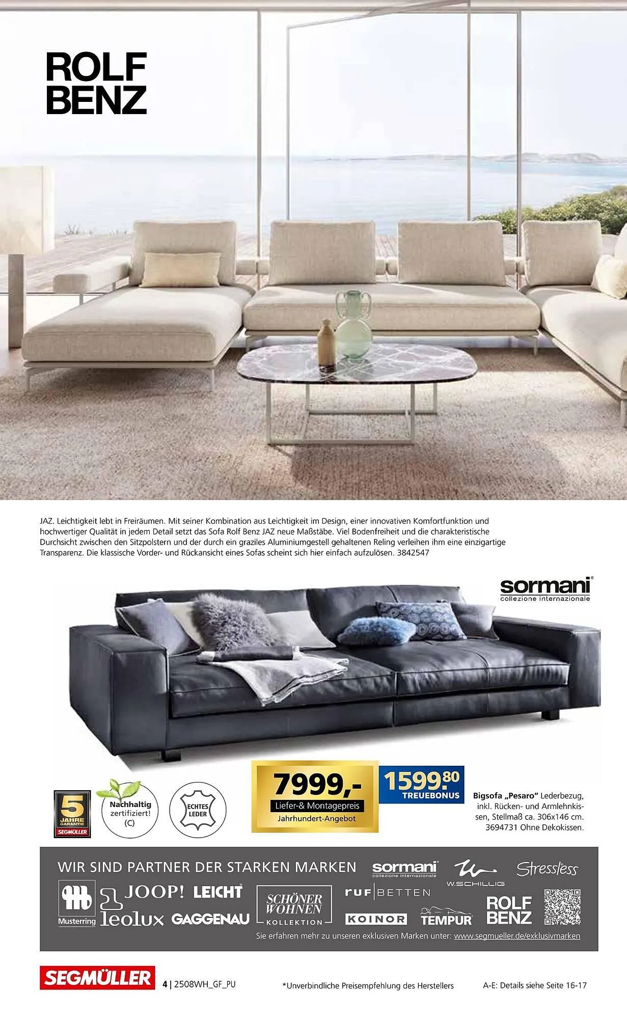 Segmüller Prospekt von 2. August bis 16. August 2025 - Prospekt seite 4