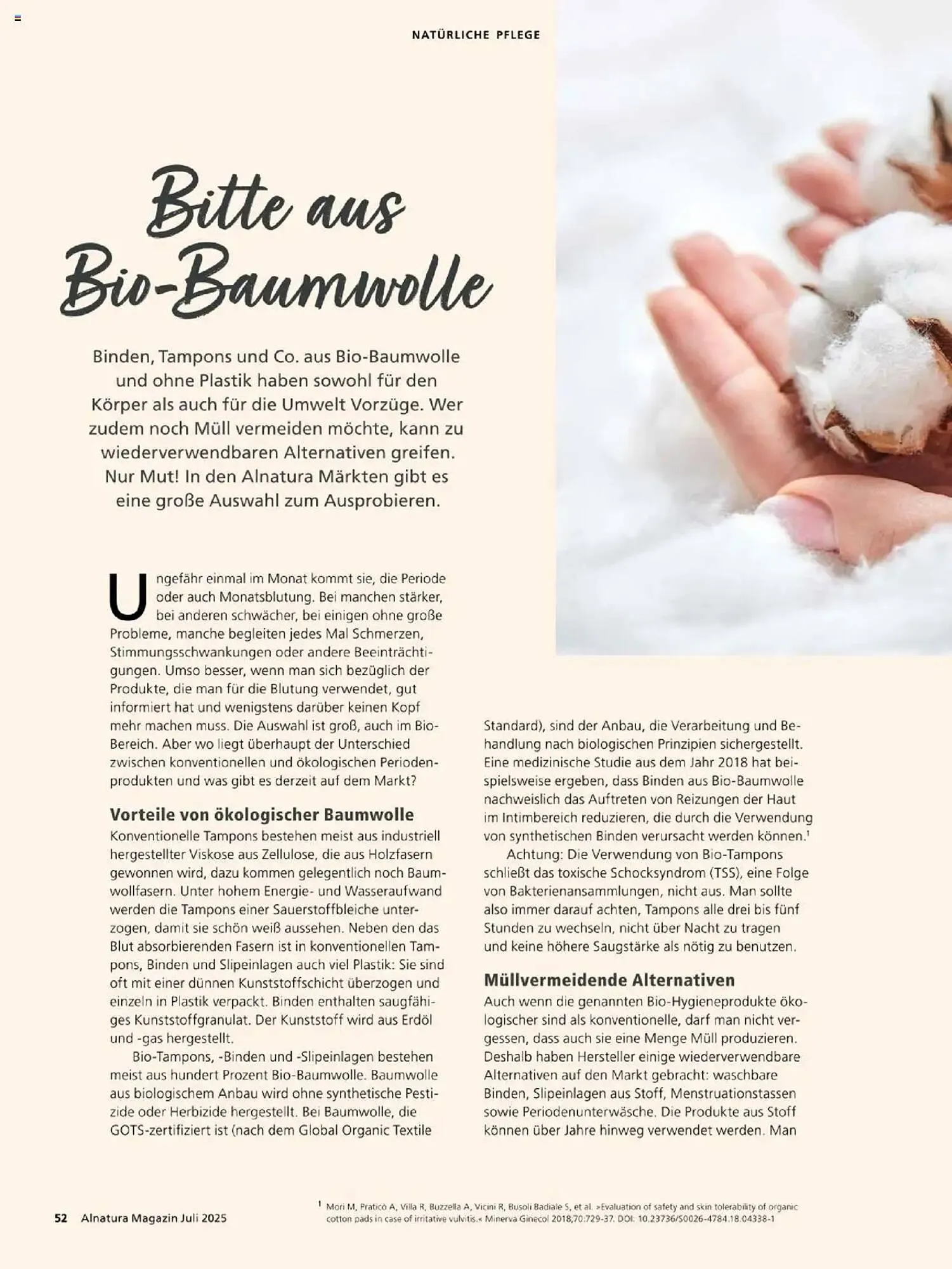 Alnatura Prospekt von 1. Juli bis 31. Juli 2025 - Prospekt seite 52