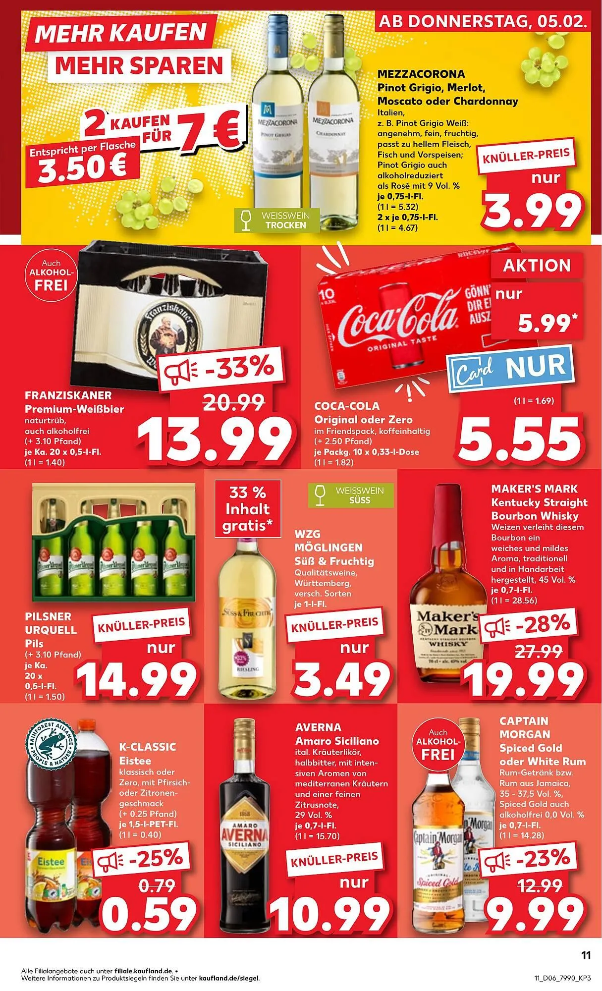 Kaufland Prospekt von 5. Februar bis 11. Februar 2026 - Prospekt seite 11