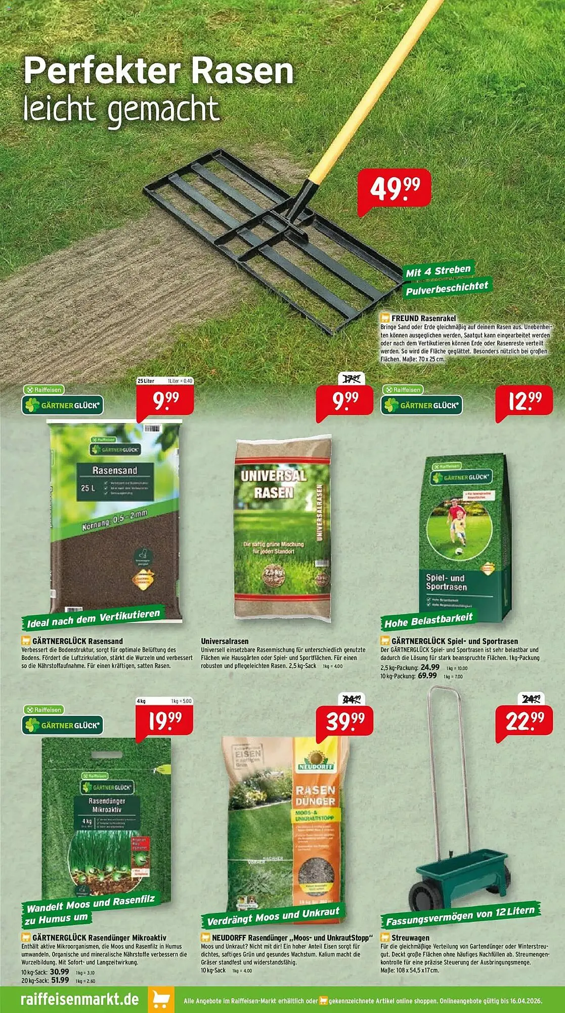 Raiffeisen Markt Prospekt von 1. April bis 30. April 2026 - Prospekt seite 3