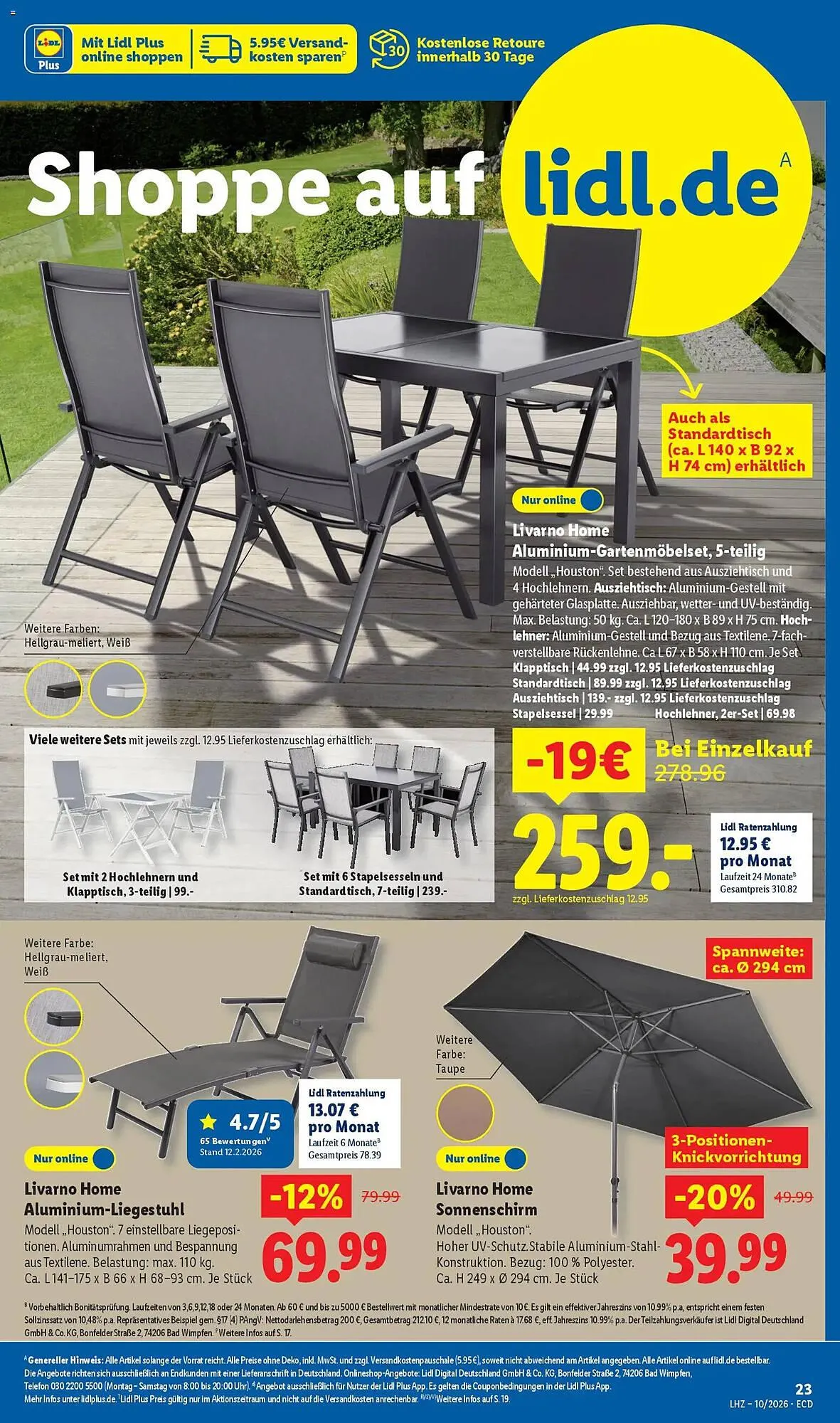 Lidl Prospekt von 2. März bis 7. März 2026 - Prospekt seite 13