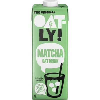Oatly Oat Drink Matcha 1L