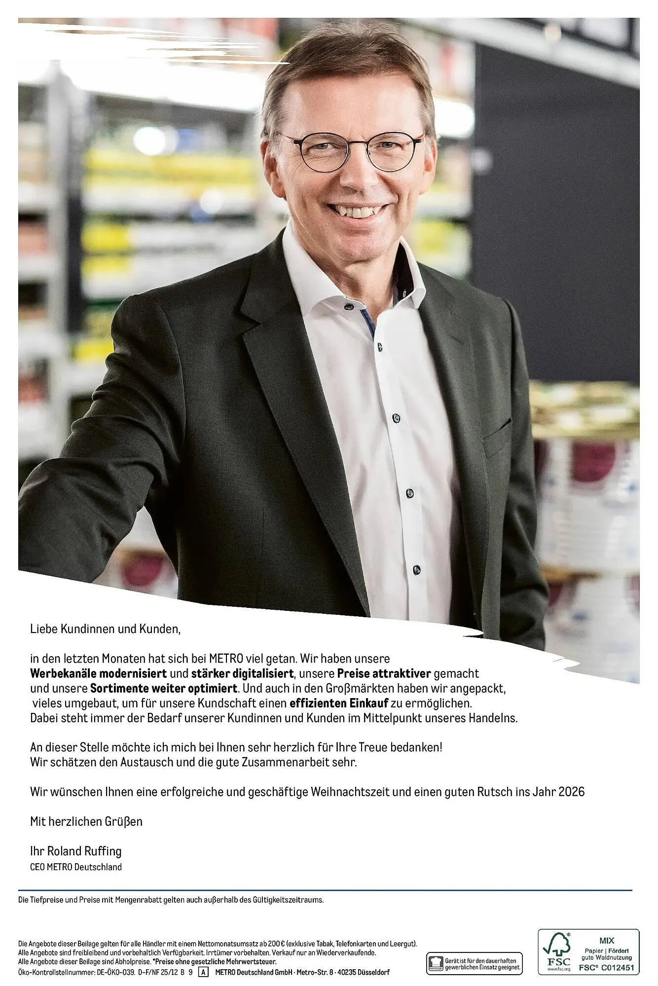 METRO Prospekt von 30. November bis 6. Dezember 2025 - Prospekt seite 30