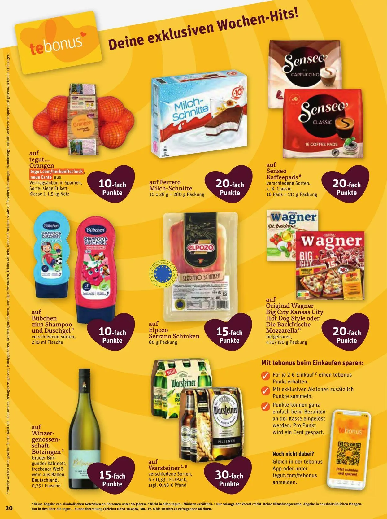 Tegut Aktueller Prospekt von 27. Oktober bis 2. November 2025 - Prospekt seite 22