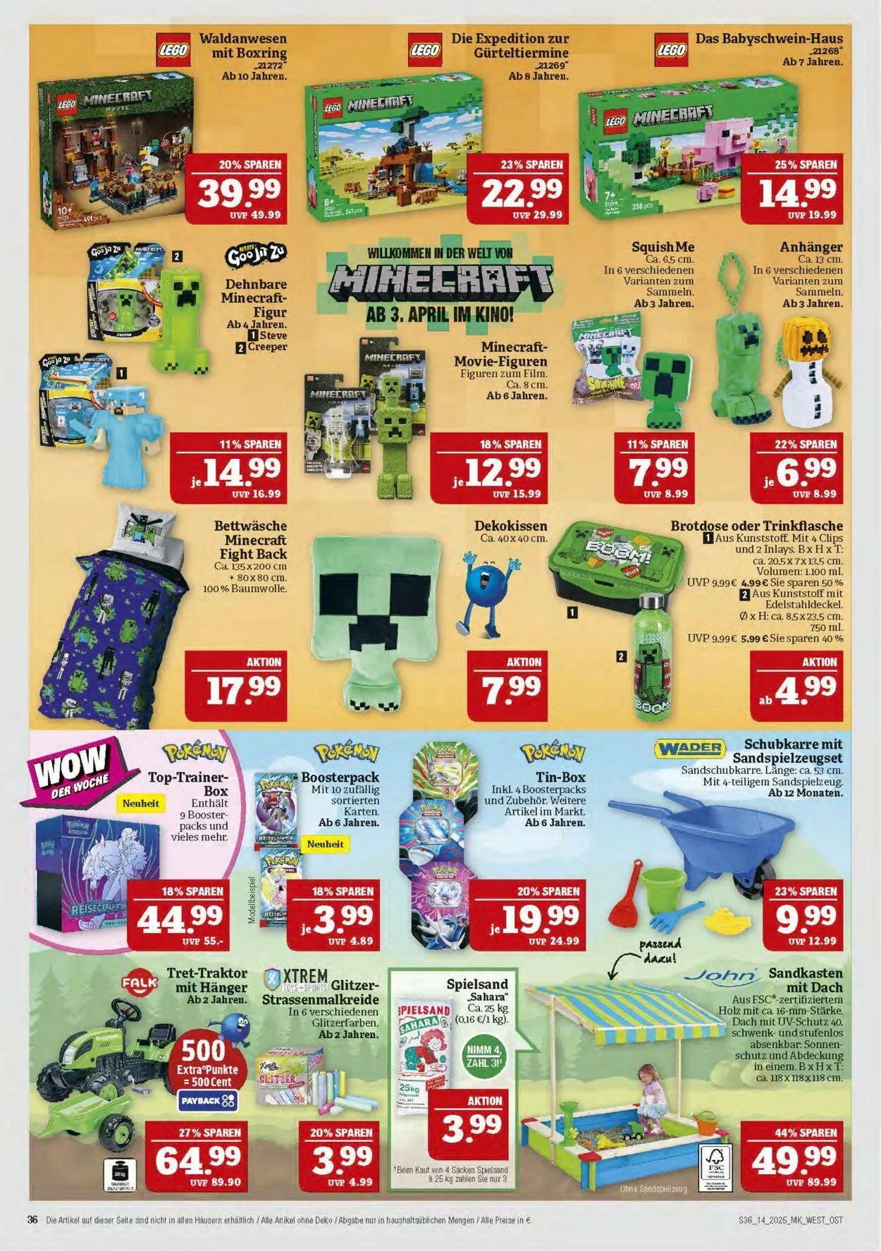 Marktkauf - Nürnberg-Thon Aktueller Prospekt von 31. März bis 5. April 2025 - Prospekt seite 36