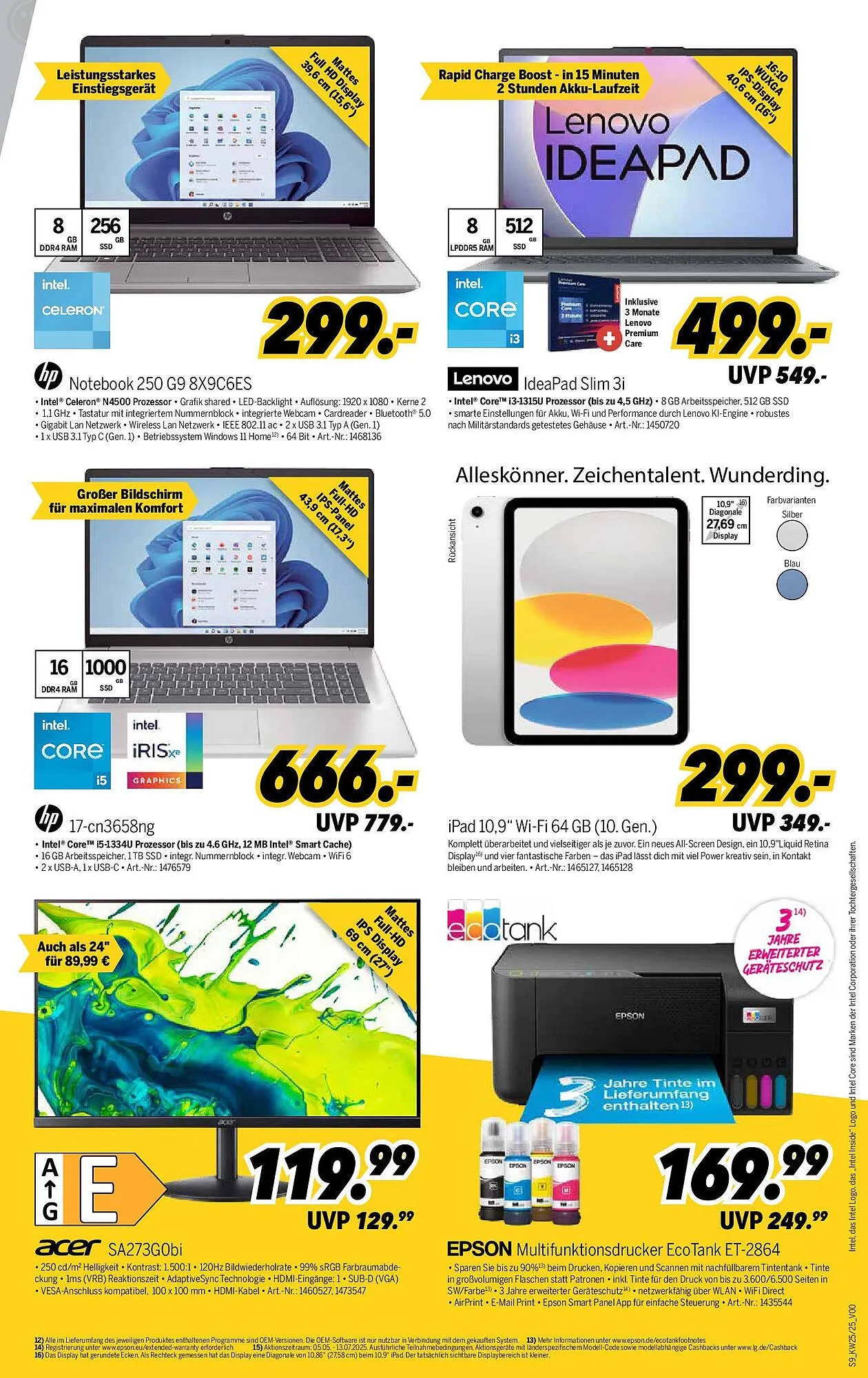 MEDIMAX Prospekt von 14. Juni bis 20. Juni 2025 - Prospekt seite 9