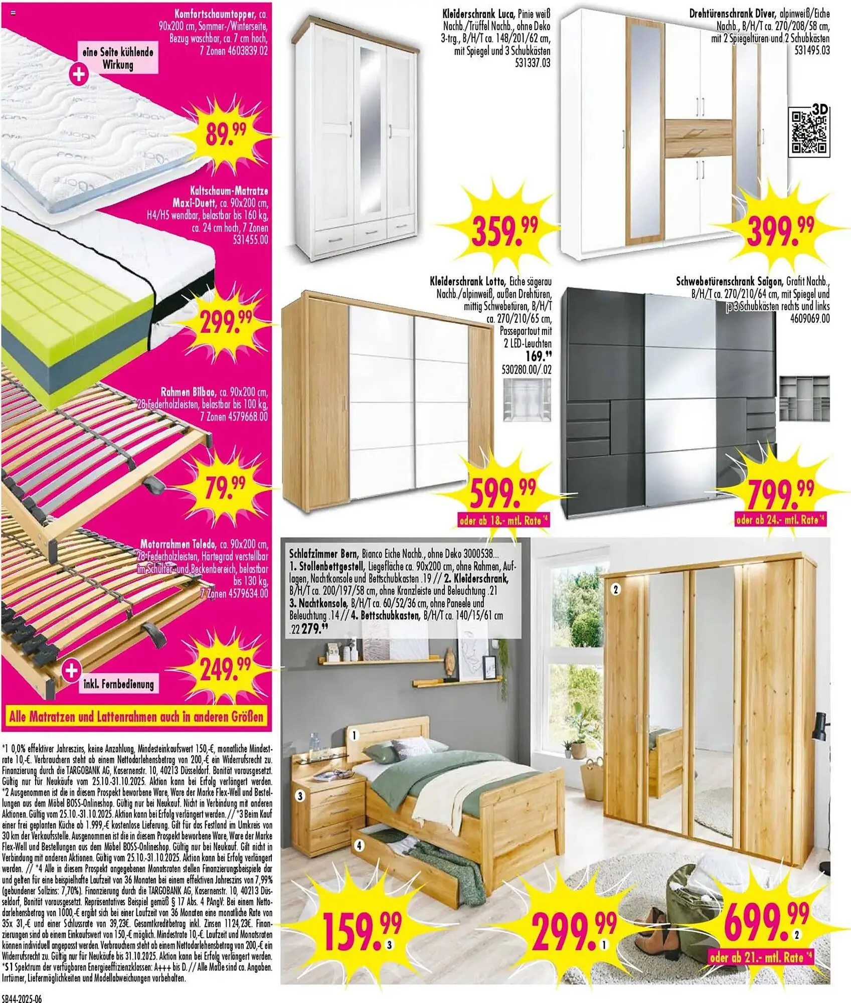 Möbel Boss Prospekt von 25. Oktober bis 31. Oktober 2025 - Prospekt seite 6