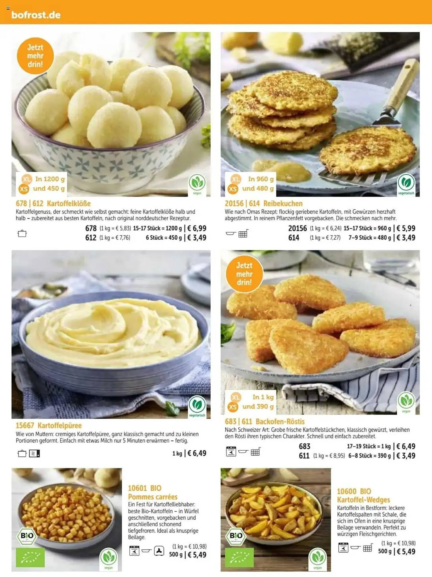 Bofrost Prospekt von 2. März bis 6. September 2025 - Prospekt seite 48