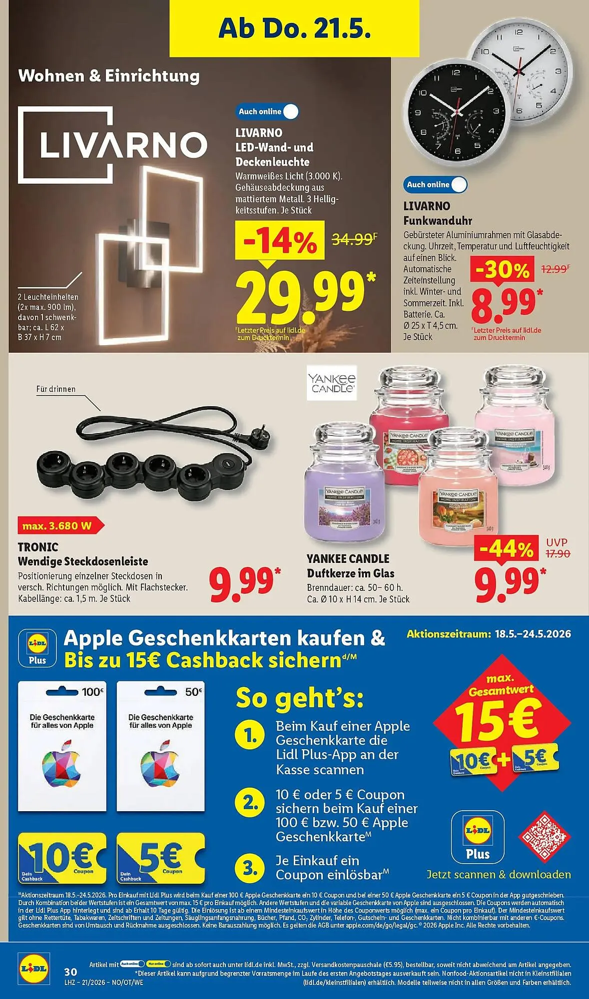 Lidl Prospekt von 17. Mai bis 23. Mai 2026 - Prospekt seite 52