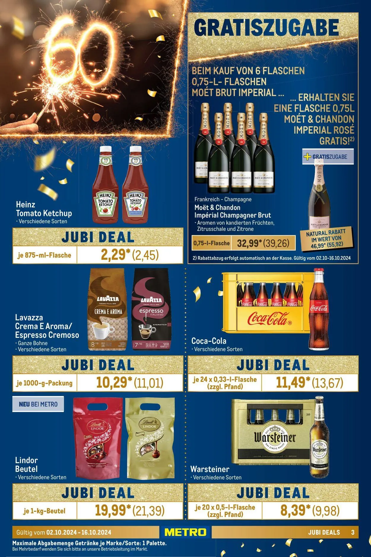 Metro Aktueller Prospekt von 1. Mai bis 15. Mai 2025 - Prospekt seite 3