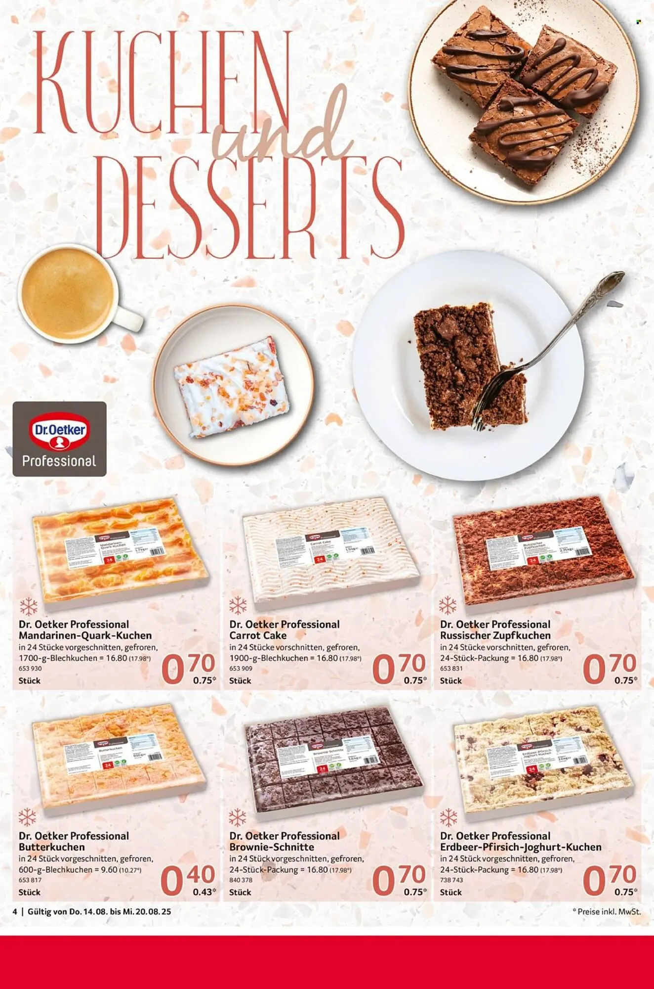 Selgros Prospekt von 14. August bis 20. August 2025 - Prospekt seite 4