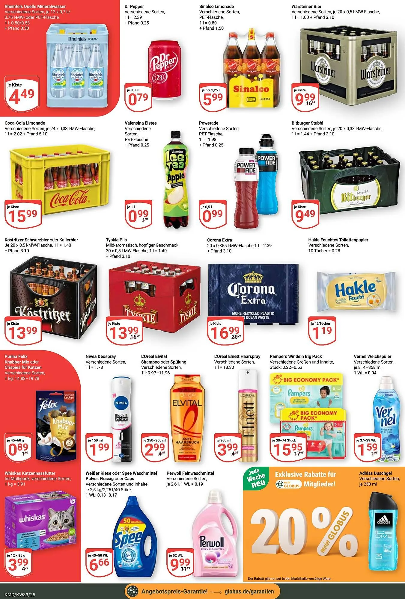 Globus Prospekt von 11. August bis 16. August 2025 - Prospekt seite 9